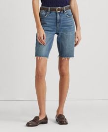 Lauren Ralph Lauren Women39s Cutoff Denim Shorts - Macy39s at Macys