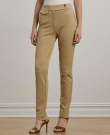 Lauren Ralph Lauren Womens Ponte Ankle Pant PXS-XXL - Macys at Macys