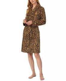 Lauren Ralph Lauren Womens Printed Shawl-Collar Robe Reviews - All Pajamas Robes Loungewear - Women - Macys at Macys