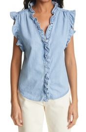 Lauren Ruffle Trim Top at Nordstrom