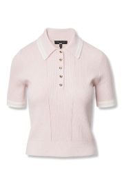 Laurie Tipped Cotton & Cashmere Polo at Nordstrom Rack