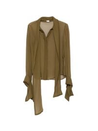 Lavalli re Blouse in Silk Crepe Muslin at Farfetch