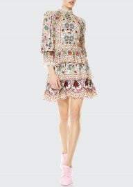 Lawson Tiered Mini Dress by Alice + Olivia at Bergdorf Goodman