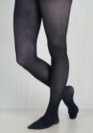 Layer It On Tights in Midnight Blue at ModCloth