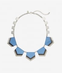 Layered Chevron Necklace at Express