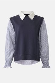 Layered Sweater Vest Top by Sea NY x RTR Rent the Runway at Rent the Runway