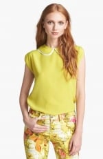 Layered collar top by Ted Baker at Nordstrom