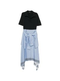 Layered effect Scarf Skirt Dress at Farfetch