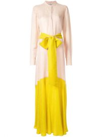 Layeur colour-block Maxi Dress - Farfetch at Farfetch