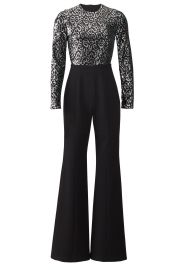 Lazaro Sequin Jumpsuit at Rent the Runway