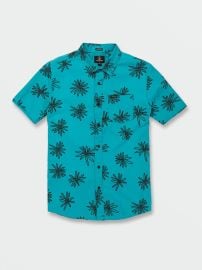 Lazy Dazey Short Sleeve Shirt - Electric Blue US at Volcom