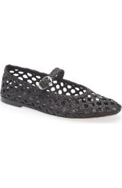 Le Monde Beryl Woven leather Mary Jane ballet flats at Nordstrom
