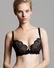 Le Mystre Memory Foam Bra - Isabella 2535 in Black at Bloomingdales