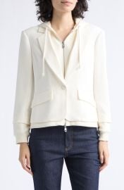 Le Petite Khloe Zip-Up Hoodie Blazer at Nordstrom