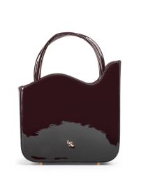 Le Silla Ivy Patent leather Mini Bag at Farfetch