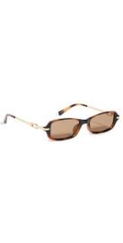 Le Specs Bamboozler Sunglasses Tort One Size at Shopbop