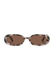 Le Specs Outta Love In Cookie Tort Smokey Brown Mono at Revolve