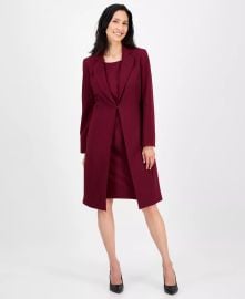 Le Suit Jacket and Dress Suit in Bordeaux at Macys