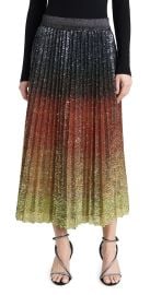 Le Superbe Flame Degrade Pleated Skirt at Shopbop