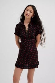Leah Mini Shirt Dress at Urban Outfitters