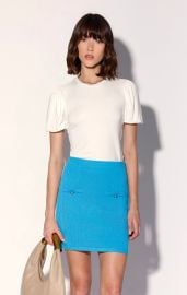Leah Skirt Bright Blue Walter Baker at Walter Baker