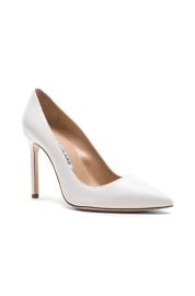 Leather BB 105 Heels Manolo Blahnik at FWRD