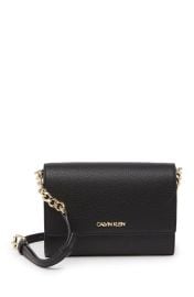 Leather Chain Wallet by Calvin Klein at Nordstrom Rack