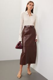 Leather Maxi Skirt by VEDA for 65 Rent the Runway at Rent the Runway