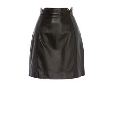 Leather Mini Skirt at Karen Millen