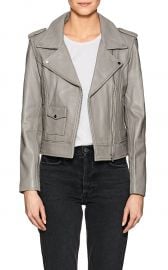 Leather Moto Jacket  Barneys New York at Barneys Warehouse