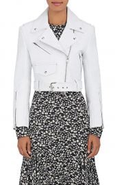 Leather Moto Jacket by Calvin Klein 205W39NYC  at Barneys