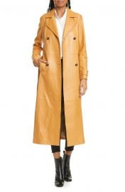 Leather Trench Coat at Nordstrom