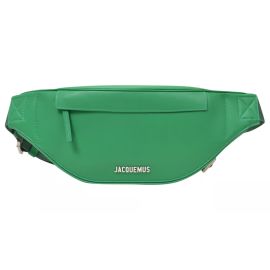 Leather belt bag Jacquemus Green in Leather - 22624619 at Vestiaire Collective