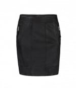 Leather biker pencil skirt at All Saints at All Saints