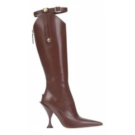 Leather boots at Vestiaire Collective