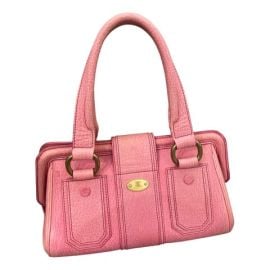 Leather handbag Celine Pink in Leather - 24245784 at Vestiaire Collective