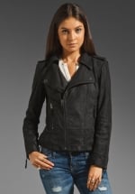 Leather jacket like Carolines on The Vampire Diaries at Revolve