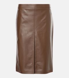 Leather pencil skirt bu Tod s at Mytheresa