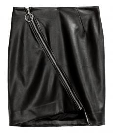 Leather skirt at H&M