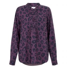 Lee Animal Print Drawcord Shirt at John Lewis