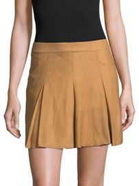 Lee Leather Suede Skirt  by Alice   Olivia at Gilt at Gilt