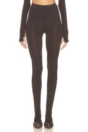 Legging With Footie In Chocolate at Revolve