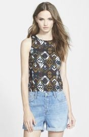 Leith Print Keyhole Tank at Nordstrom