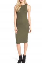 Leith Rib Tank Dress at Nordstrom