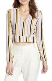 Leith V-Neck Crop Top  Regular  amp  Plus Size    Nordstrom at Nordstrom