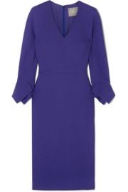 Lela Rose - Wool-blend dress at Net A Porter