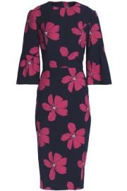 Lela Rose Floral Dress at The Outnet