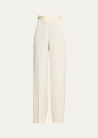Lela Rose Side Zip Wide Leg Pants - at Bergdorf Goodman