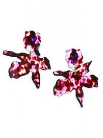 Lele Sadoughi - Paper Lily Earrings at Saks Fifth Avenue