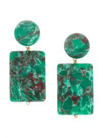 Lele Sadoughi Keepsake Stone Earrings - Farfetch at Farfetch